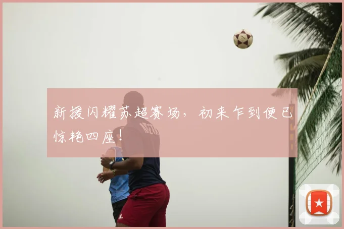 新援闪耀苏超赛场,初来乍到便已惊艳四座!